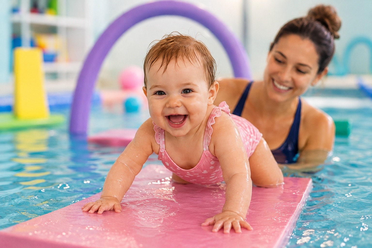 Babyschwimmen 3 – 9 bis 12 Monate